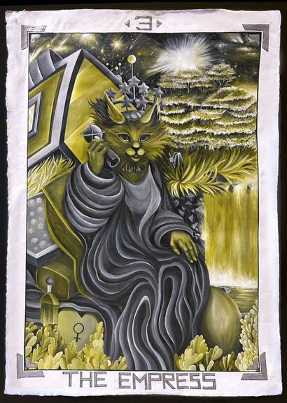 The Empress - a Paint Artowrk by Reshi Fieschi